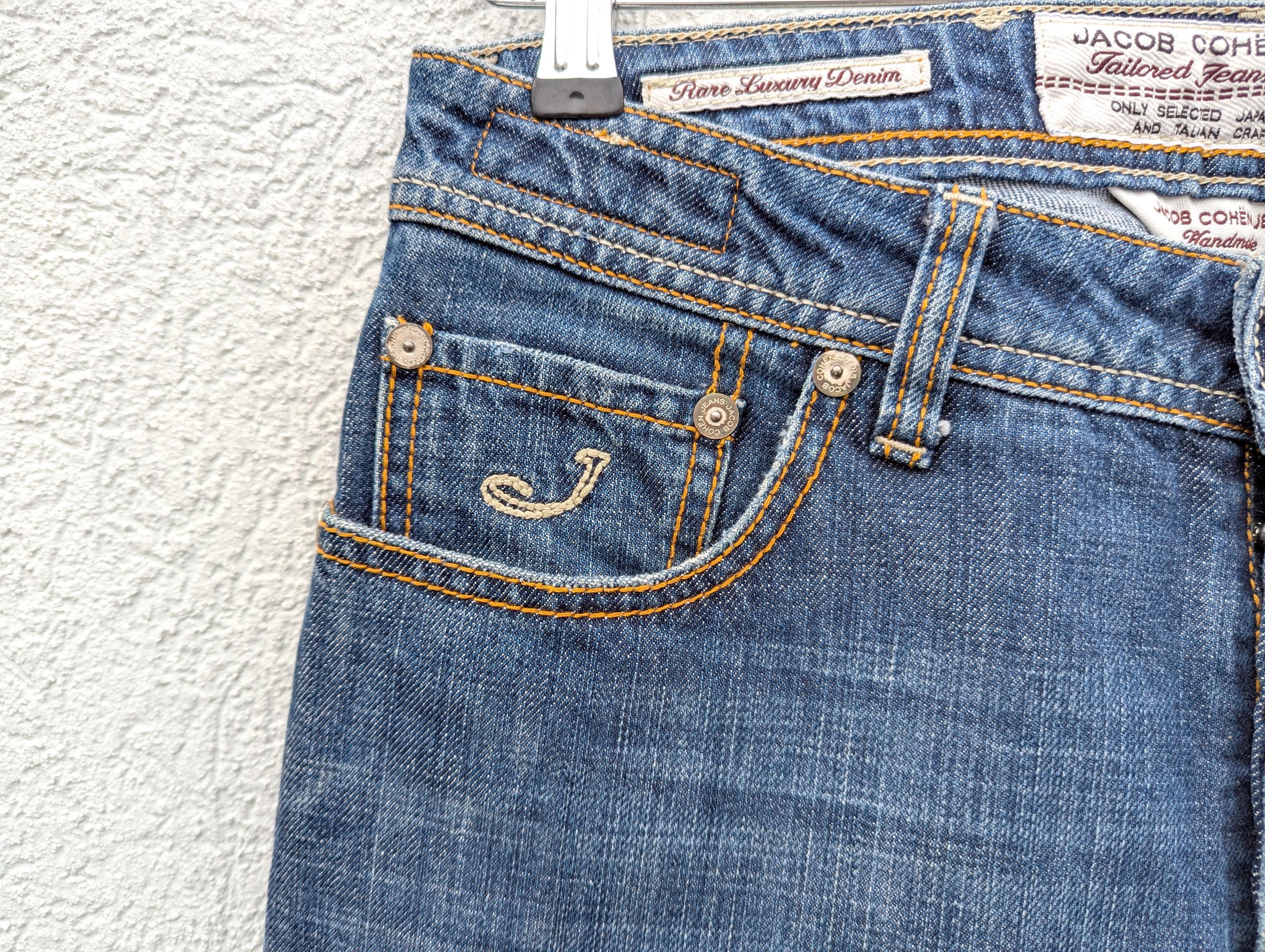 Vintage Jacob Cohen Luxury Jeans : Handmade in Italy, Japanese