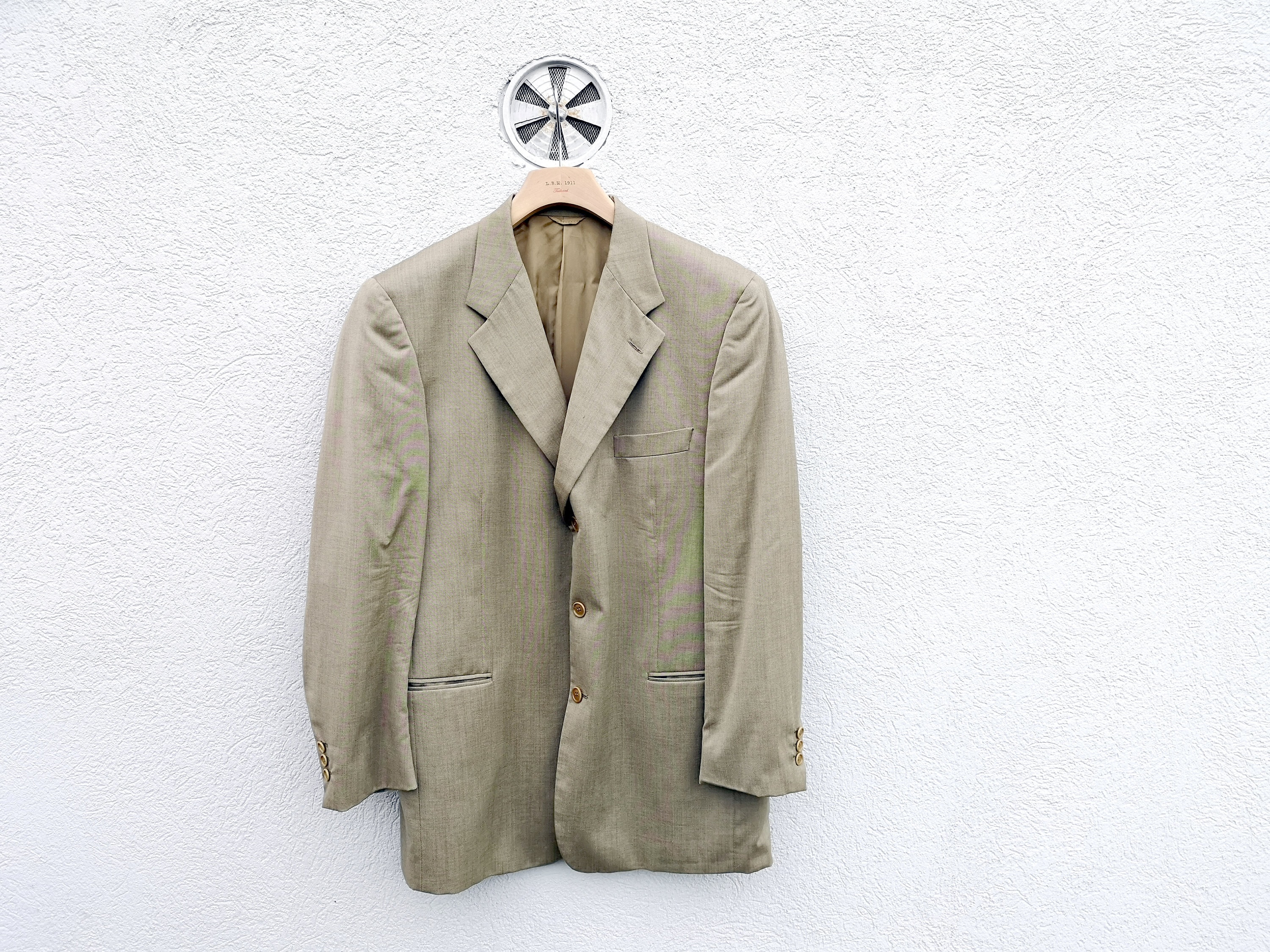 CERRUTI 1881 薄手 スイングトップ 黄緑 グリーン 緑 リブ 綿