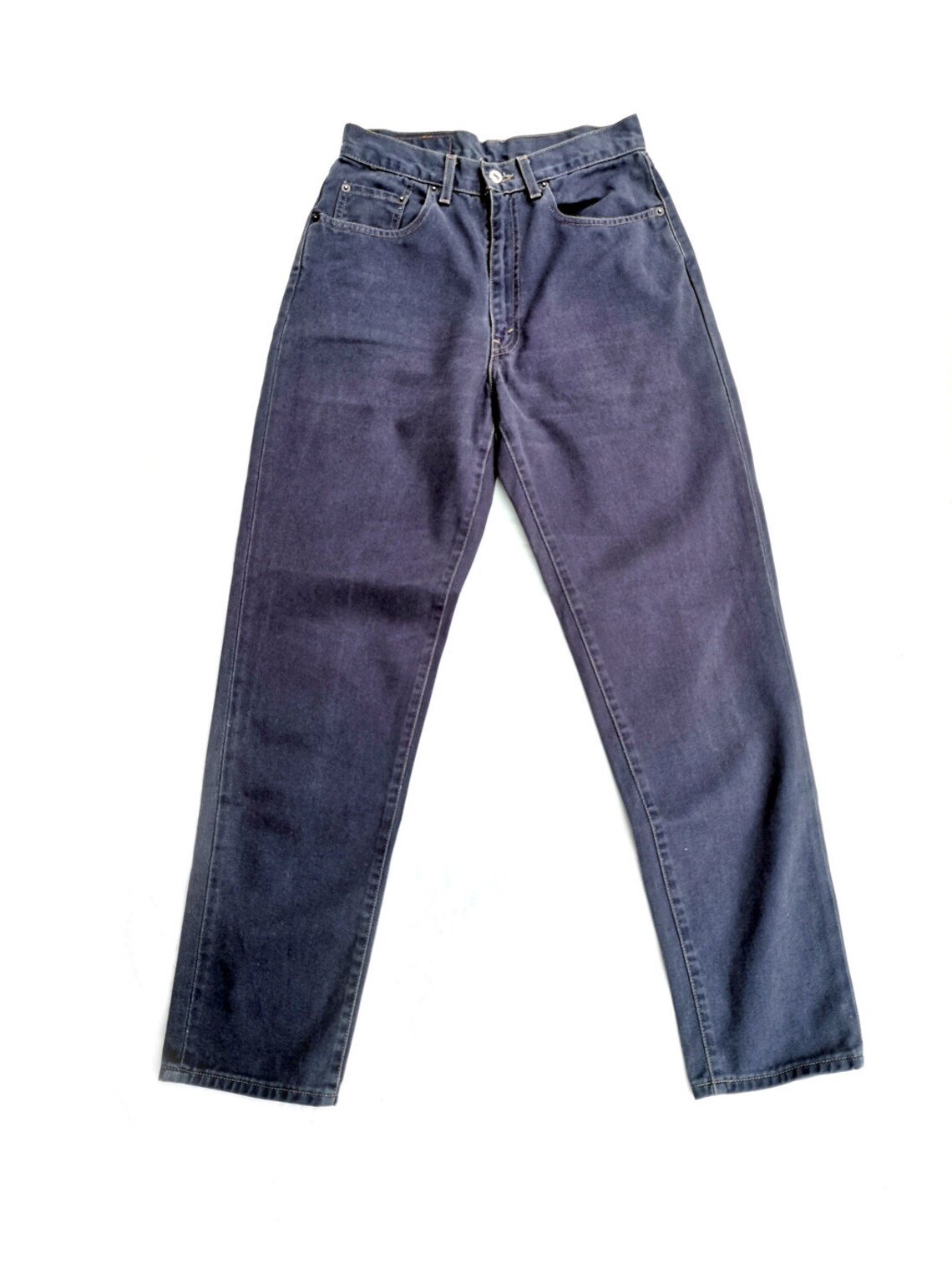 90s Vintage Levis 432 Mom Jeans : High Waist Indigo Denim Made in Croatia, foto 2 di 5