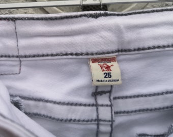 TRUE RELIGION ホワイトジーンズ　25 True Religion - 新品✨トゥルーレリジョン＊ホワイトジーンズ