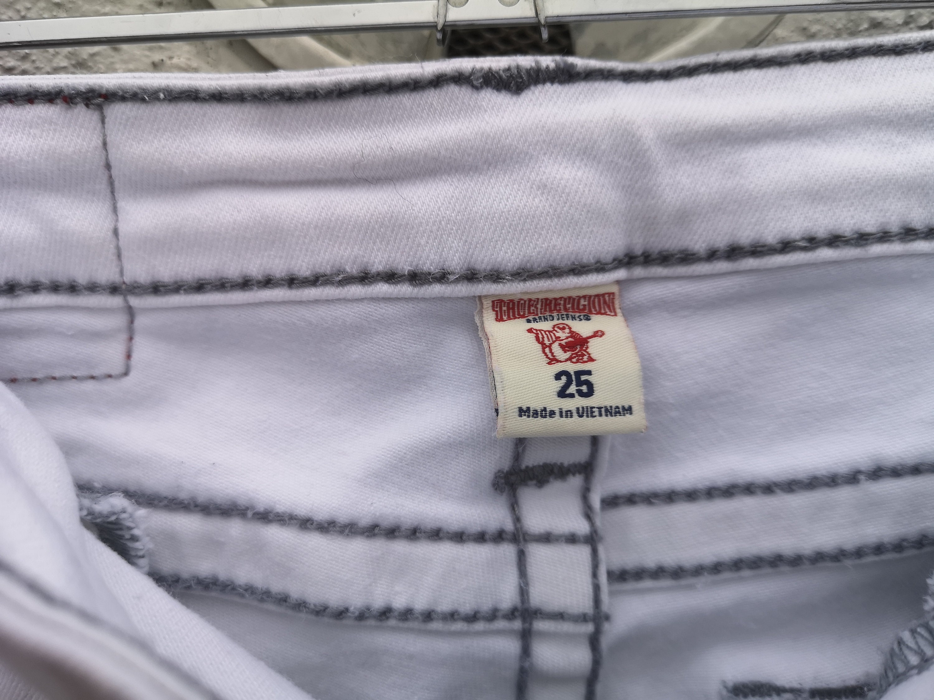 Vintage True Religion White Skinny Jeans - Women's Size 25