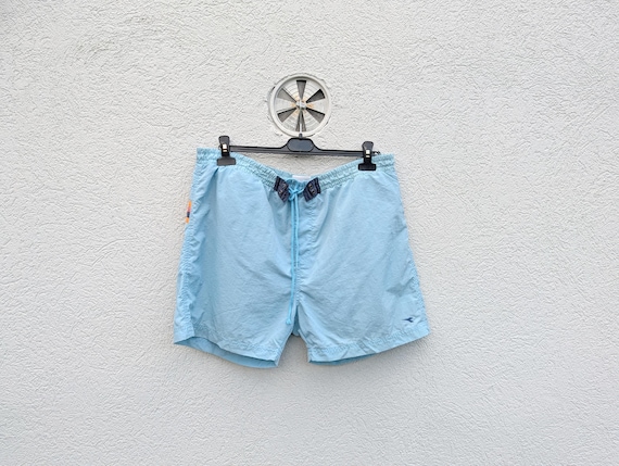 Diadora, Retro 90s Diadora Swim Shorts Color Block Beachwear XL