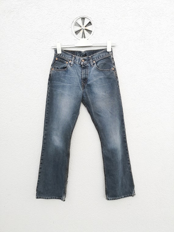 Vintage LEVIS Grey Jeans W29 L32  Boyfriend Fit -… - image 2