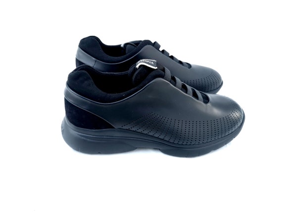 Deadstock Z Zegna Techmerino Black Sneakers - US 8 / EU 41 - Etsy