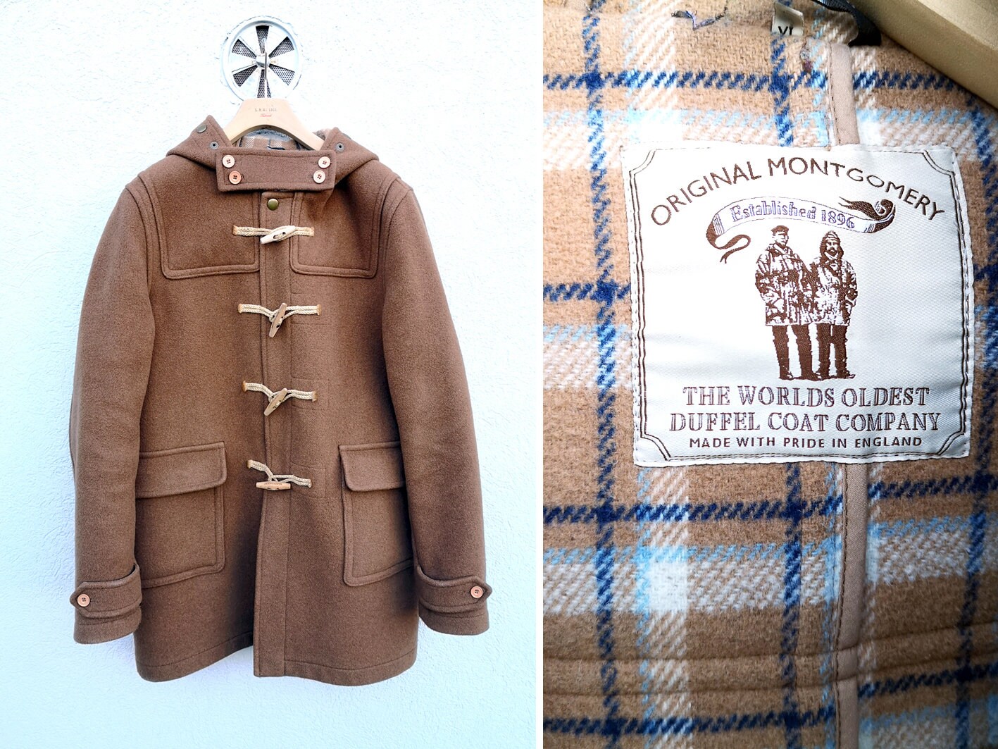 Original monty cheap duffle coat