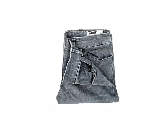 ACNE STUDIOS High Rise  Skinny  Jeans in grey |  … - image 1