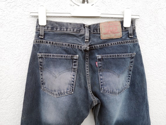 Vintage LEVIS Grey Jeans W29 L32  Boyfriend Fit -… - image 5