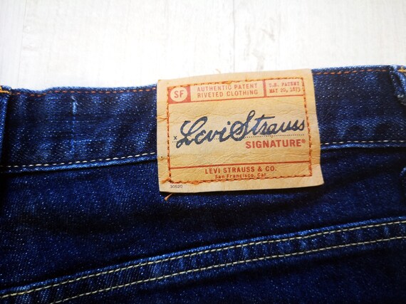 Womens Levis Signature Bootcut Jeans Size 30x32 Indigo Blue - Etsy