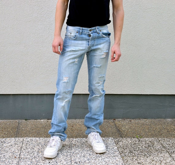 cheese grater ripped jeans