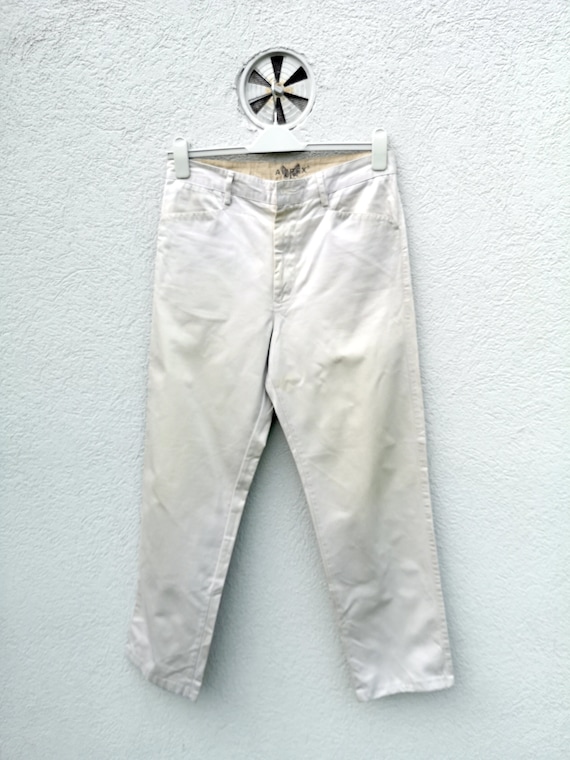 Vintage AVIREX Ecru Chino Pants W32 L36- Workwear Trousers - Etsy