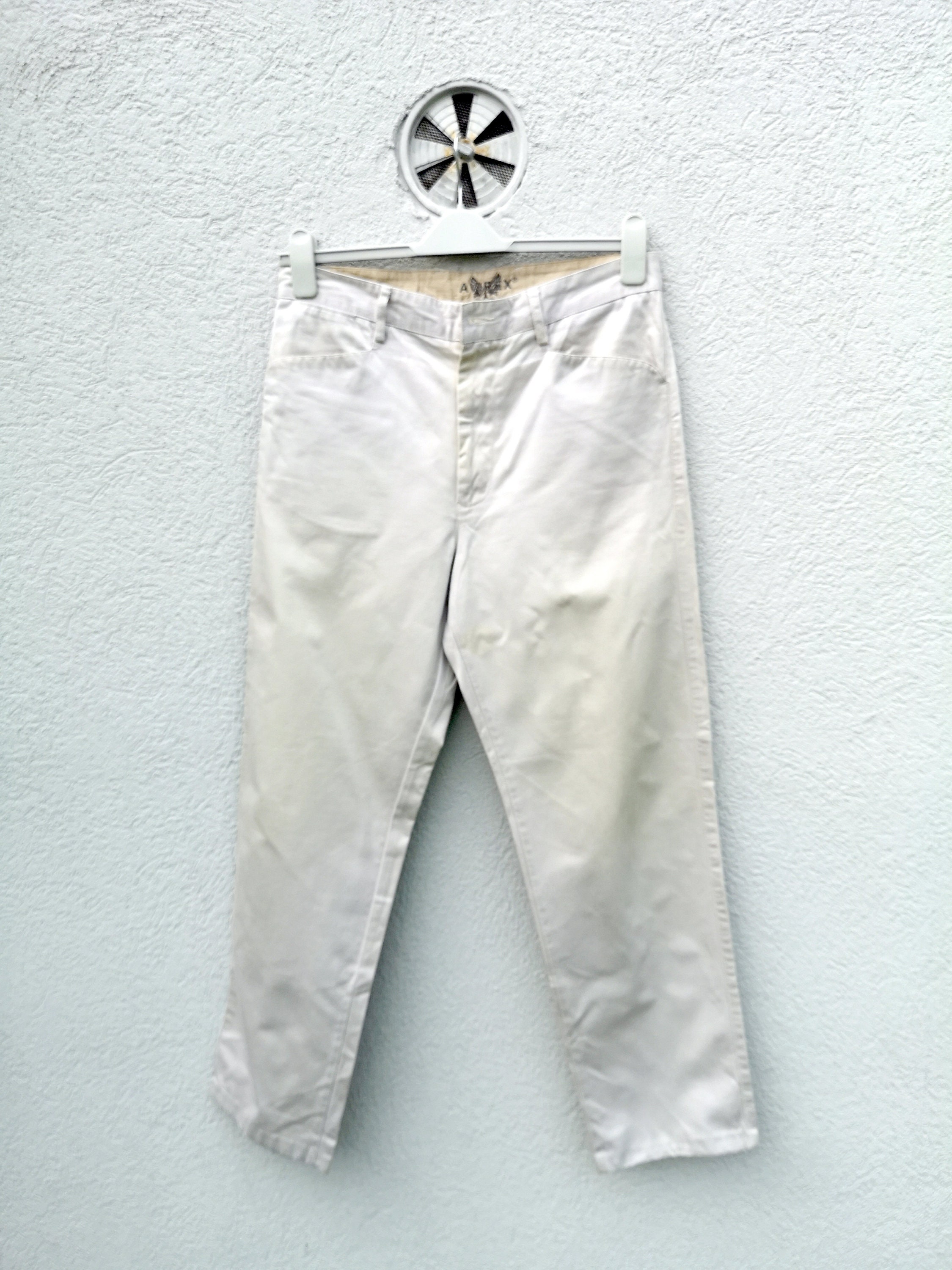 Vintage AVIREX Ecru Chino Pants W32 L36- Office Wear for Men - Etsy