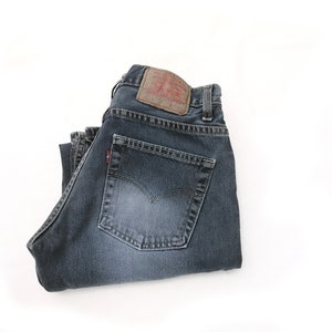 Vintage Levis Gray Jeans   , Boyfriend Jeans -  Levi Strauss Denim Trousers for Women