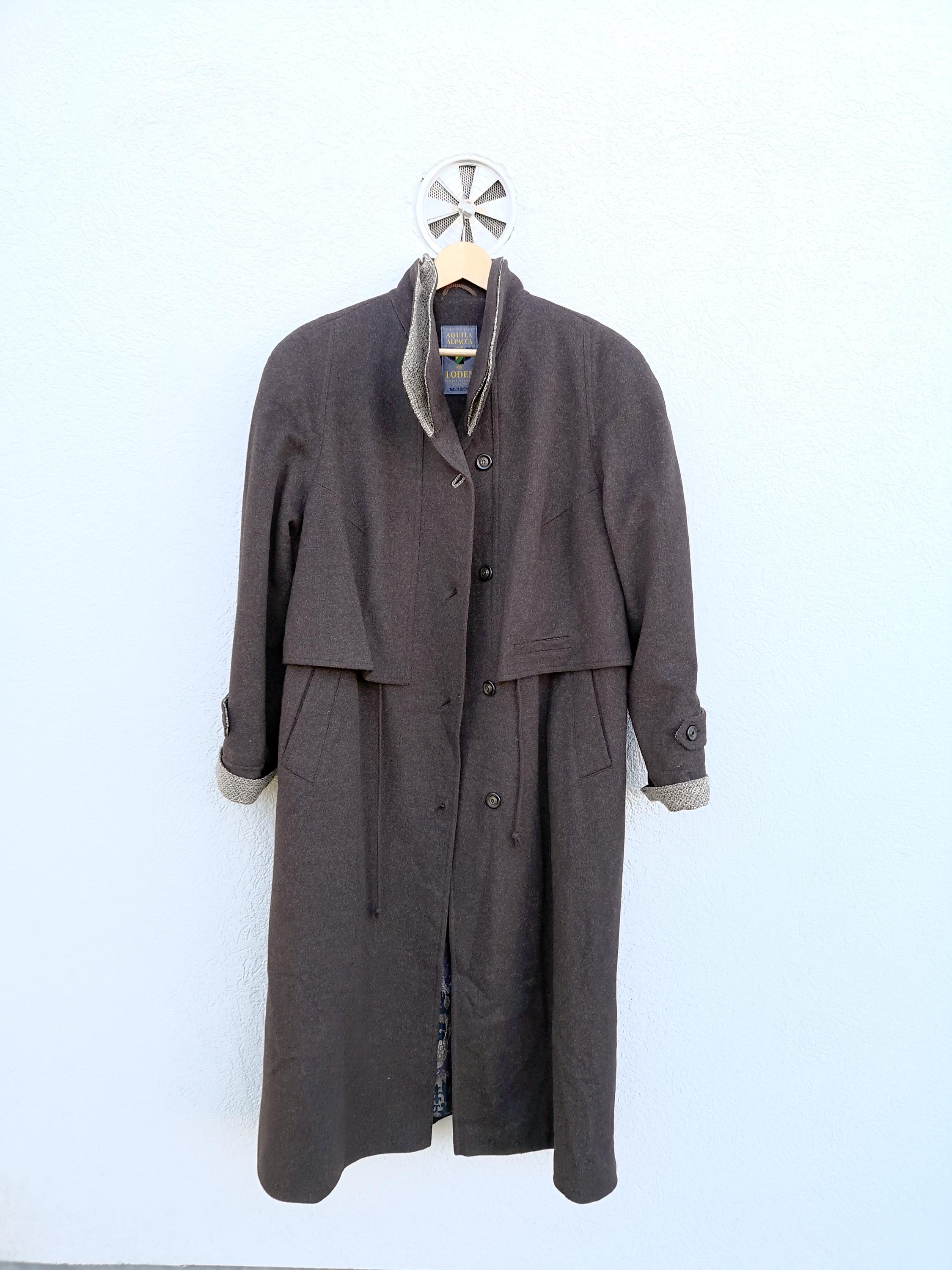 Vintage Aquila Alpaca Loden Coat – Trachten Cape - Etsy