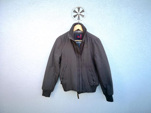 Vintage ROBE DI KAPPA Brown Bomber Jacket  Extra Small  |   Unisex Retro Outerwear