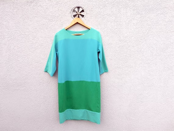 slim fit dress slacks Samone Color Block Dress