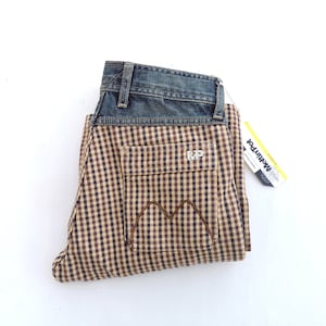 Deadstock Vintage Meltin’ Pot Flare Jeans,  Italian Streetwear Rave Pants Women