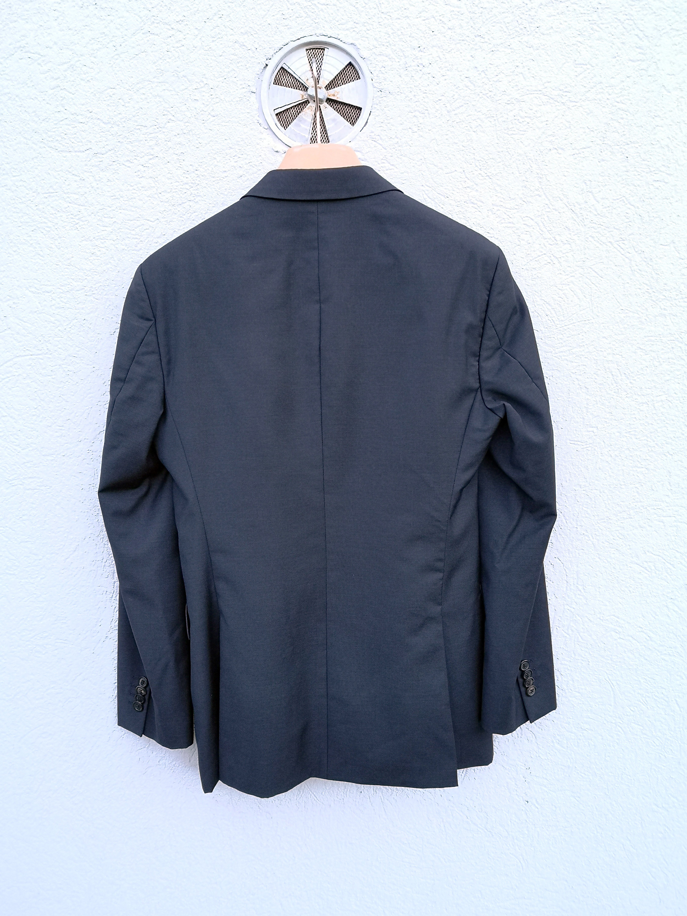 Costume En Laine Hugo Boss - Taille 44 L - Veste Gris Médaillé - Neuf Avec étiquettes