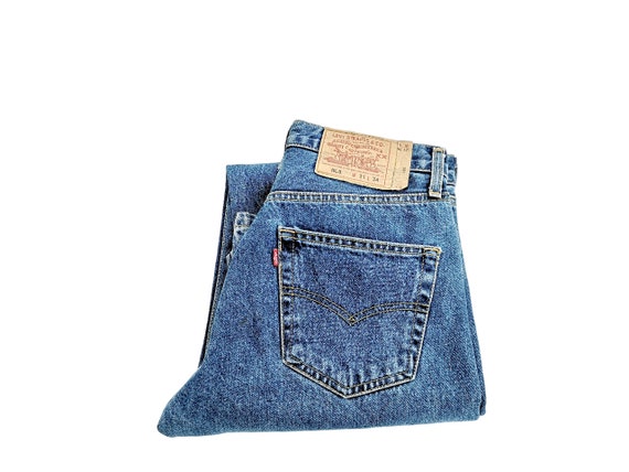 Vintage 90s Levi's 501 Jeans Made in USA- Blue Stonewashed Denim