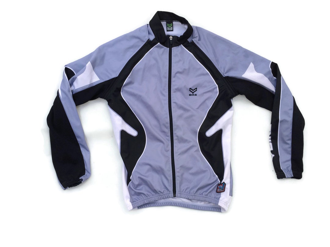 Y2k Racer Y2K Racer Jacket in Grey White Black Size Medium Unisex - Etsy