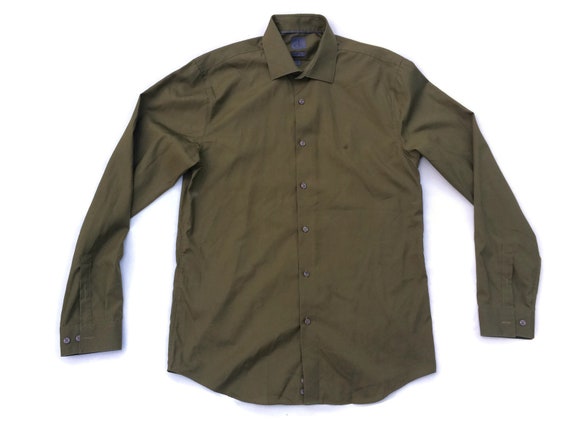 Calvin klein 2025 green shirt