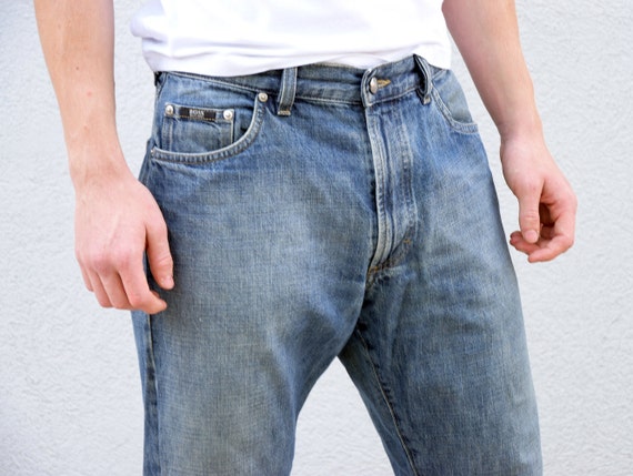 Vintage HUGO BOSS  Loose Fit Jeans  Straight leg … - image 6