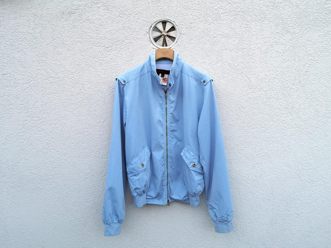 Rare Vintage 1990s EXTE Blue Bomber Jacket Men's Large - Aviator Style ...