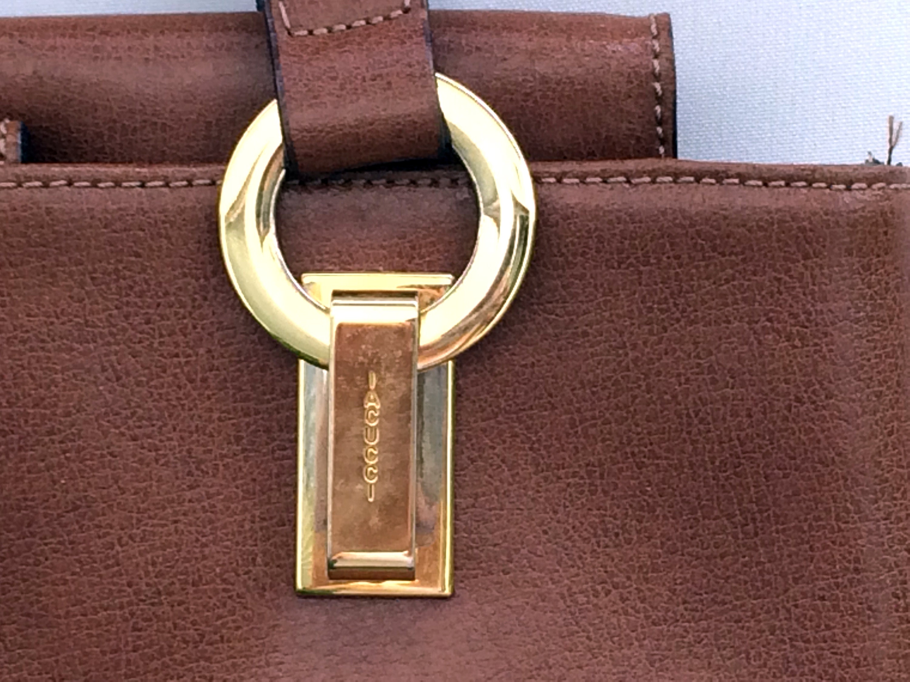 Brown Leather Handbag Vintage IACUCCI Made in Italy rare Etsy UK