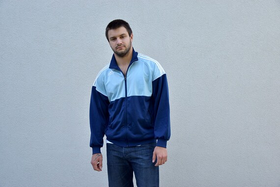 Vintage ADIDAS track jacket , 90s ADIDAS Mens Tra