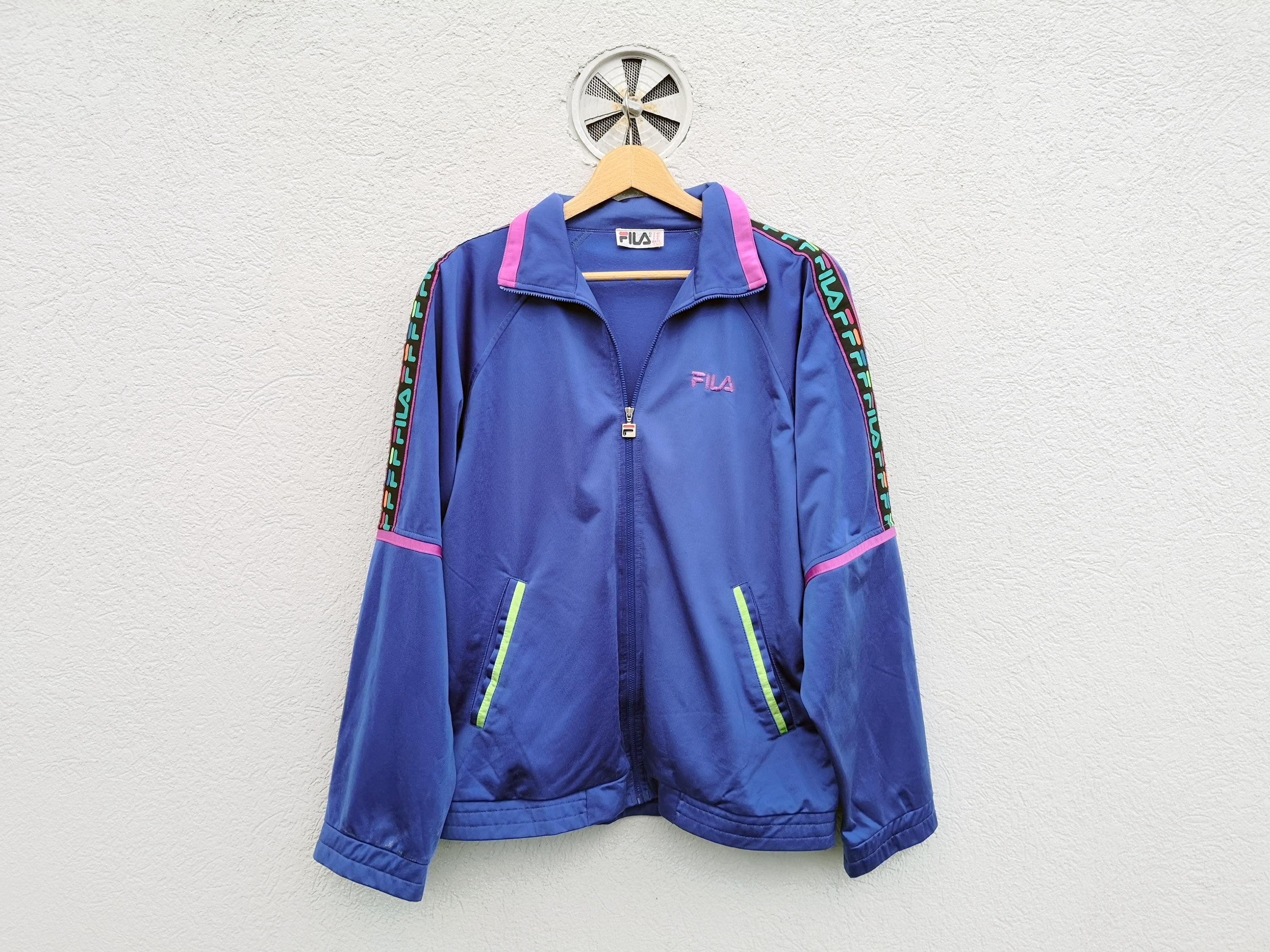 90s Fila Windbreaker - Etsy