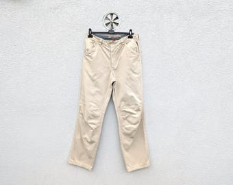 Vintage 90s Think Pink Cargo Pants – Beige Workwear
