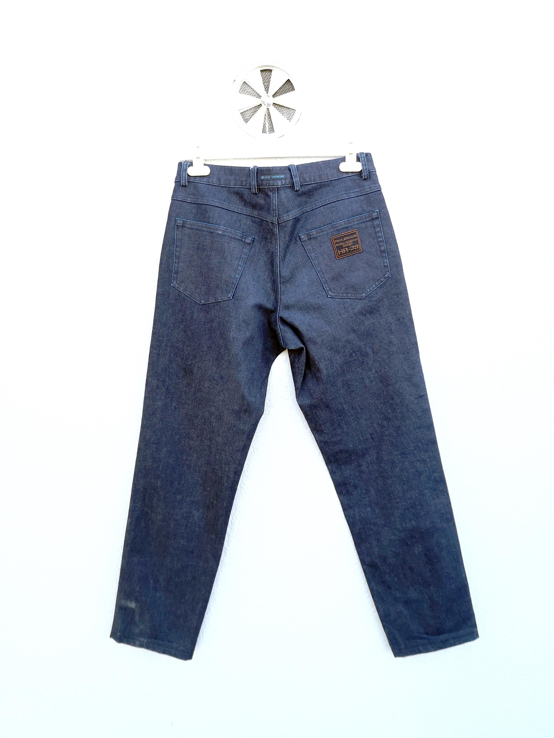 Jean Homme Le Shark Taille 32 Jambe 32 - Délavé Bleu Moyen, Coupe Relaxed, Occasion