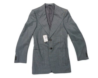 Deadstock Vintage 70s Ted Lapidus Wool Blazer – Couture Menswear