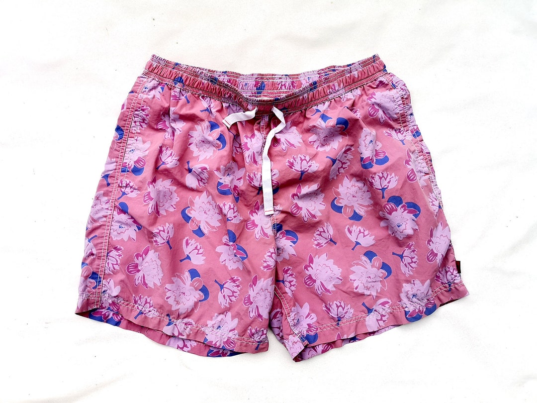 Vintage Floral Shorts Size 3XL Robe Di Kappa Boardshorts for Etsy