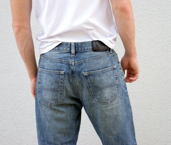 Vintage HUGO BOSS  Loose Fit Jeans  Straight leg … - image 7