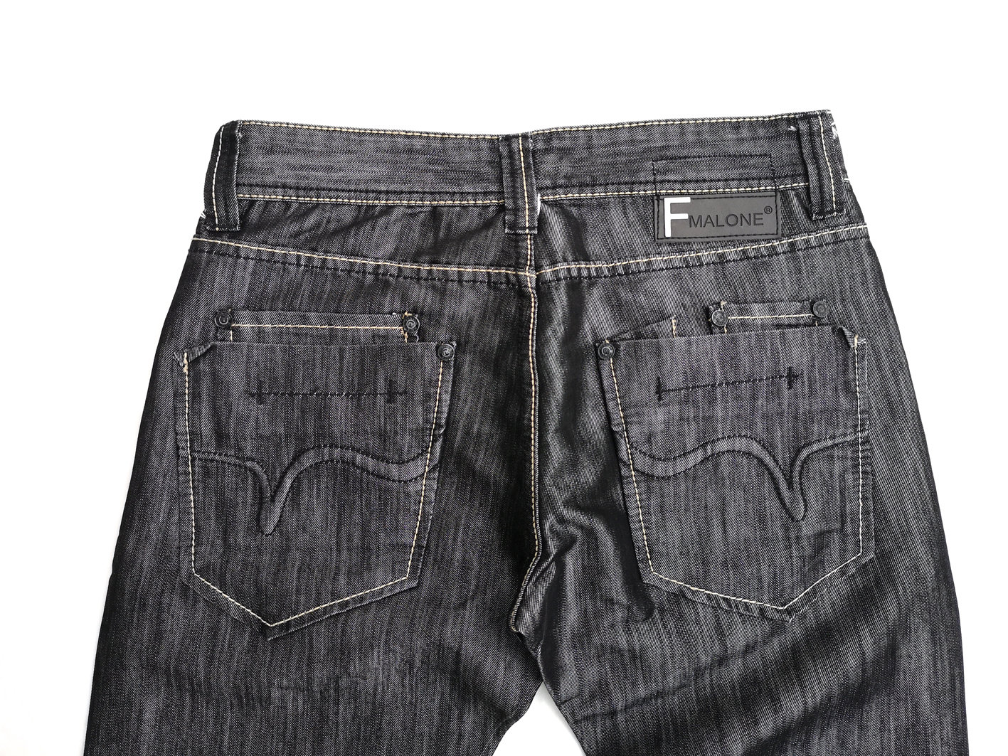 Silver Metallic Y2k Rave Jeans FRANKIE MALONE (W30 L34) - Etsy