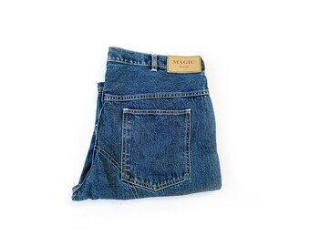 Vintage 90s Hip Hop Jeans  – Baggy Stonewash Denim