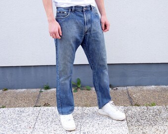 BOSS TAILORED Jeans TRUMAN in W33/L34 Regular Fit dunkelbeige 40% SEIDE 