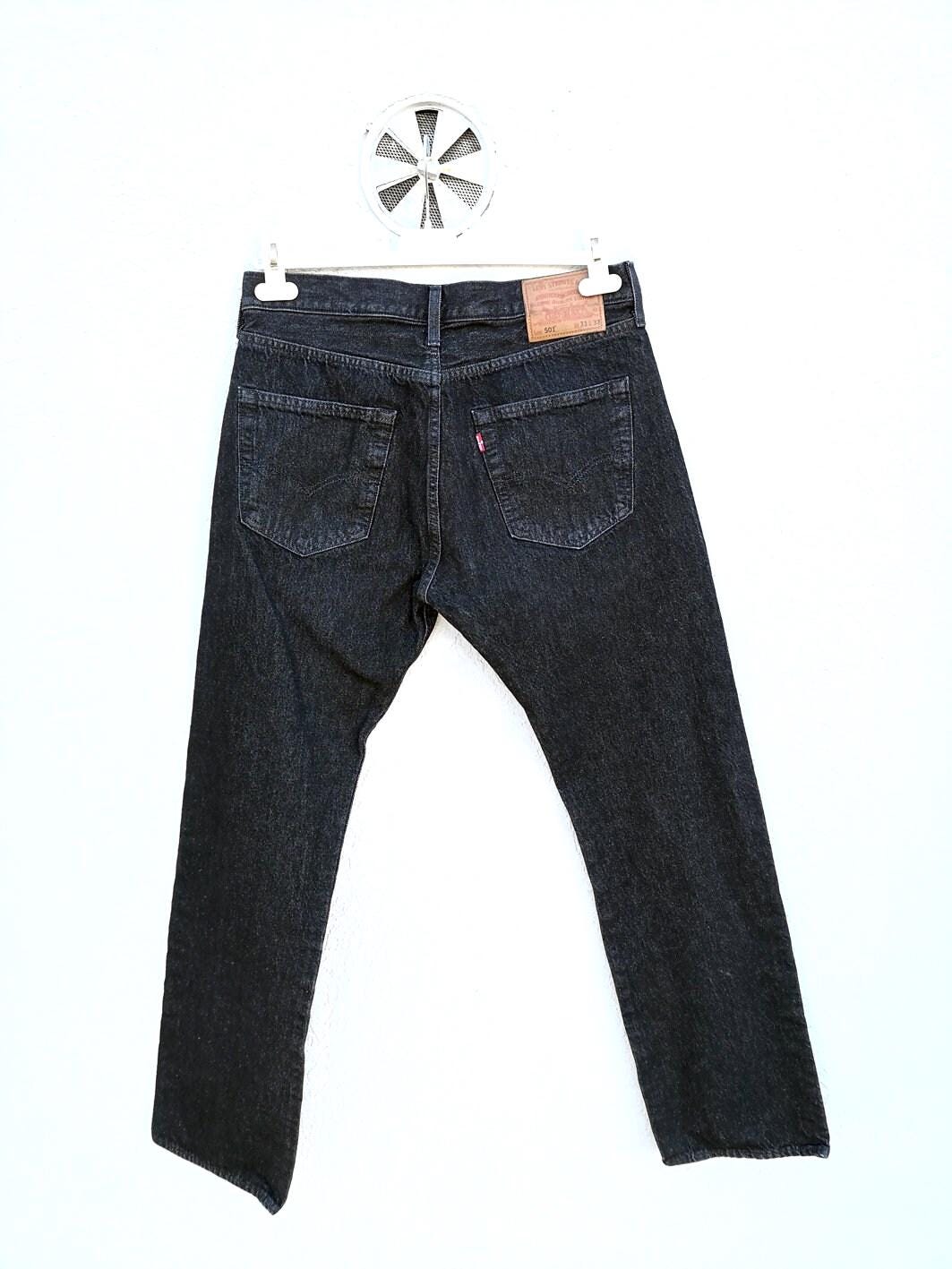 レビュー高評価の商品!の商品をすべて 501 LEVIS Vintage Premium Denim Stonewashed Black - Jeans パンツ