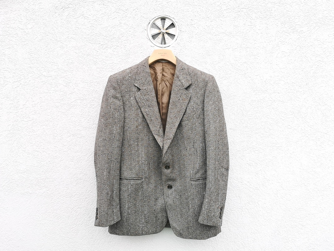 Vintage 1970s Luigi Botto Virgin Wool Sport Coat - Made in Italy