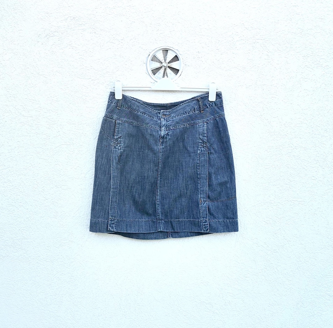 JEANS MINI SKIRTS DENIM VINTAGE SKIRST WESTERN main image 0