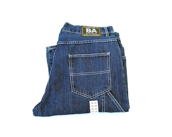 Baggy Blue Denim Utility Jeans – Deadstock Vintage Workwear