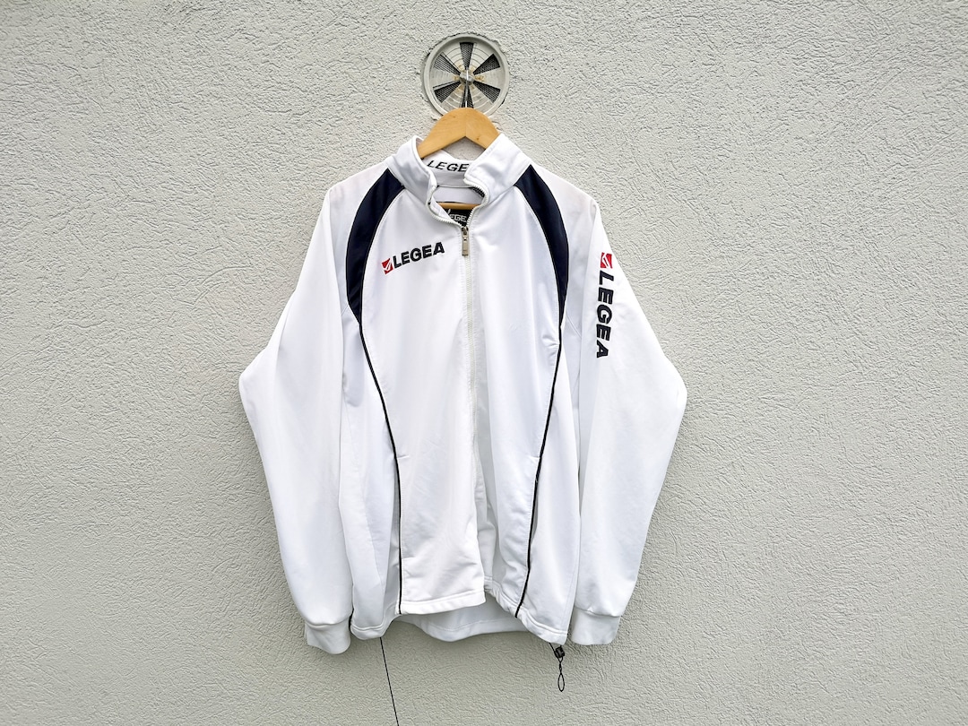 Chaqueta deportiva vintage Legea: sudadera de fútbol con