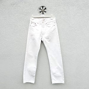 Vintage 1990s Levi&#39;s 501 White Western Jeans für Herren - Made in USA