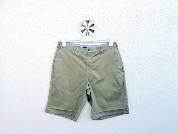 Short Chino Brooks Brothers Homme - Kaki (Beige) - Taille 33 - Coton - Neuf