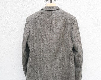 Vintage 1970s Luigi Botto Virgin Wool Sport Coat - Made in Italy