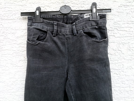 ACNE STUDIOS High Rise  Skinny  Jeans in grey |  … - image 5