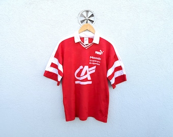 Vintage 80s Puma Football Jersey, West Germany Made (size M) - Etsy