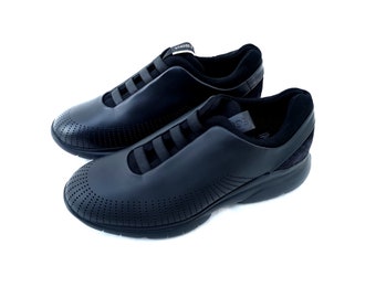 Deadstock Z Zegna Techmerino Black Sneakers - US 8 / EU 41 - Etsy