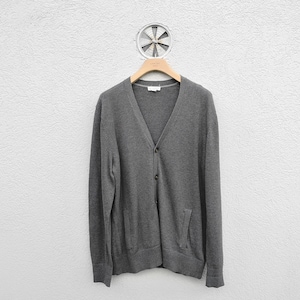 Vintage Gap Grey Knit  Cardigan Cotton Jacket - Men&#39;s XL