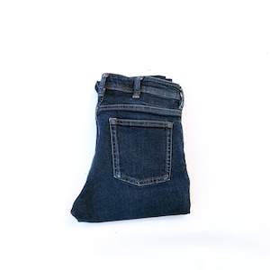 Women's ACNE STUDIOS Bla Konst Climb Dark Blue Jeans  Made in Italy